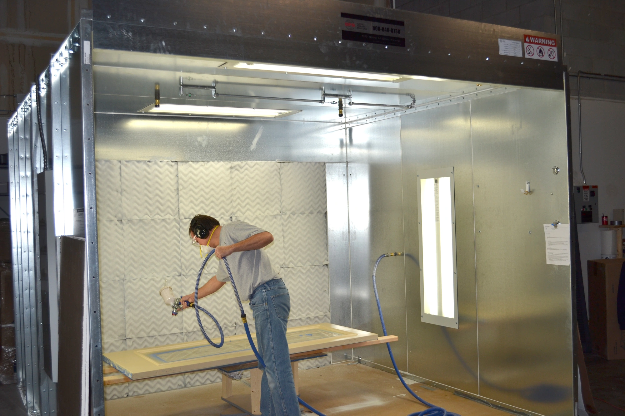 Davis Window and Door Paint Booth