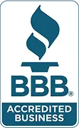 the Better Business Bureau (BBB) Accredited Business seal for Davis Window and Door