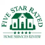 the Five Star Rated Home Services Review badge for Davis Window and Door