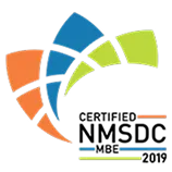 the NMSDC Certified Minority Business Enterprise (MBE) badge for Davis Window and Door